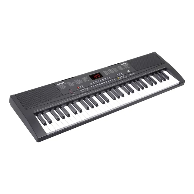 Teclado Órgano Musical Meike Mk313 61 Teclas Lcd Negro