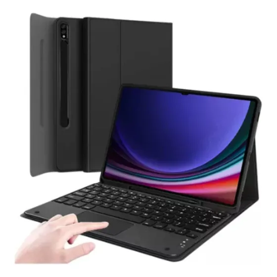 Capa Smart Keyboard Touchpad Para Samsung Tab S9+ S9fe 12,4 