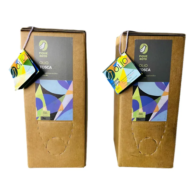 Aceite Oliva Extra Virgen Pique Roto Tosca 3lts X 2 Unidades