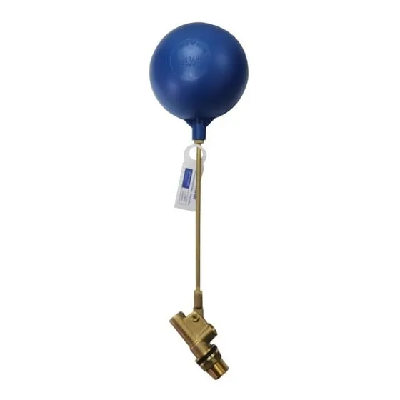 Flotante 1/2 De Bronce Tanque Agua Con Boya Azul Griven