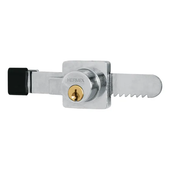 Cerradura Para Vitrina Con 2 Llaves Hermex Truper Cv-10 Color Unico