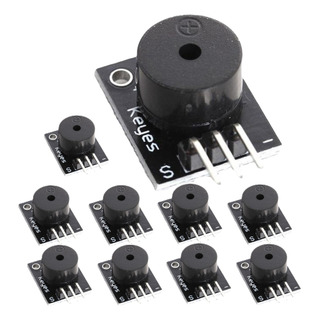 10x Ky-012 Modulo Buzzer Ativo Campainha Alarme Arduino 10x Ky-012 Modulo Buzzer Ativo Campainha Alarme Arduino