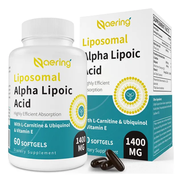 Ácido Alfa Lipoico Complex +ubiquinol Alpha Lipoic Acid 2500