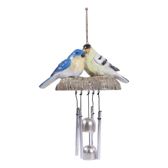Bird Wind Chimes: Decoração Suspensa No Jardim