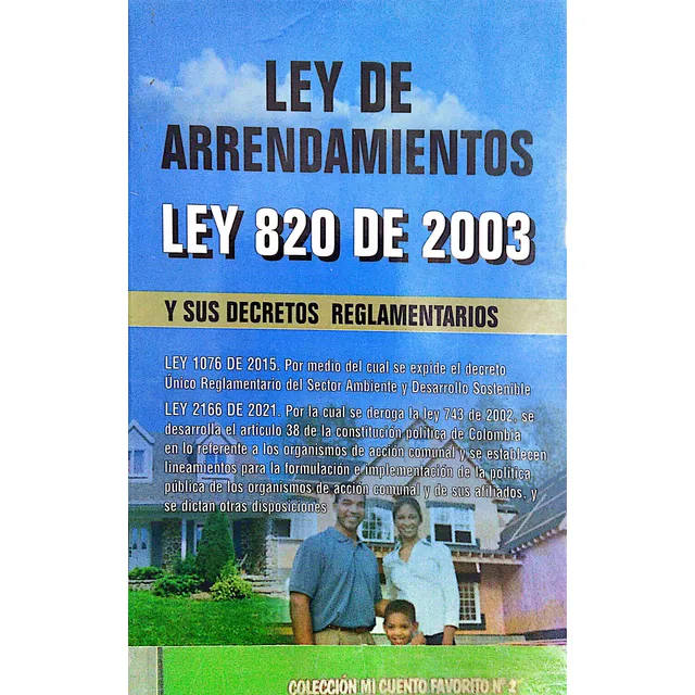 Ley De Arrepentimientos Ley 820 De 2003 Edición 2025