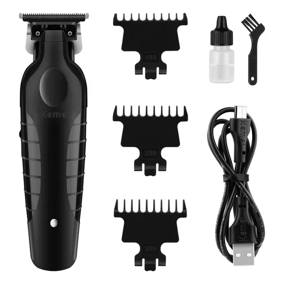 Maquina De Afeitar Cabello Profesional Trimmer Kemei Km-2299