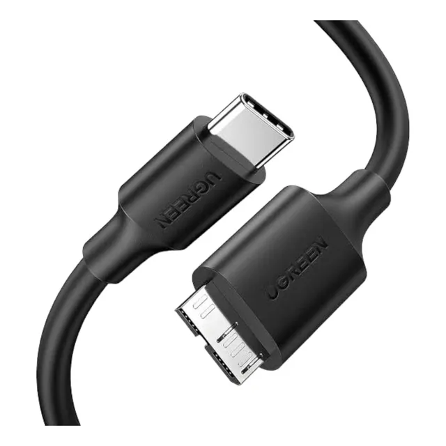 Ugreen Cable Tipo C A Micro Usb 3.0 1m 3a Ssd Hdd 