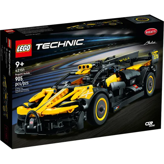 Lego® Technic Bugatti Bolide - Lego Cantidad de piezas 905