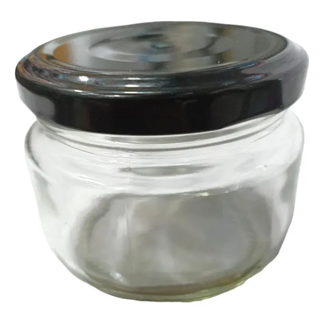 Frasco De Vidrio 120 Ml Tapa Rosca