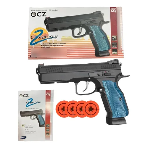 Pistola Co2 Asg Cz Shadow 2 Orange 6mm Airsoft | Meses sin interés
