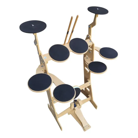 Bateria Praticavel De Estudo Ka Pedal
