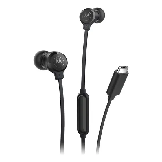 Auriculares Motorola Earbuds 3c-s Negro