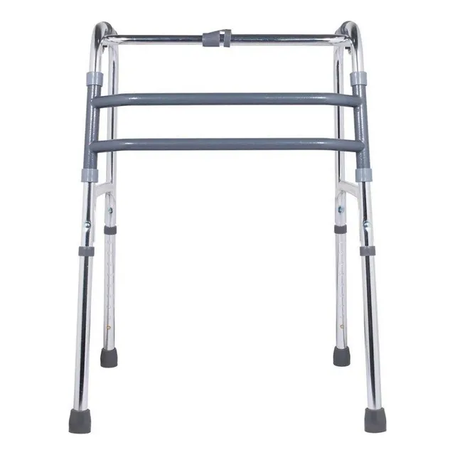 Andador Fijo Plegable De Aluminio