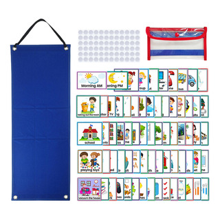 Calendario Visual Para Niños, 70 Uds., Tarjetas Visuales Calendario Visual Para Niños, 70 Uds., Tarjetas Visuales