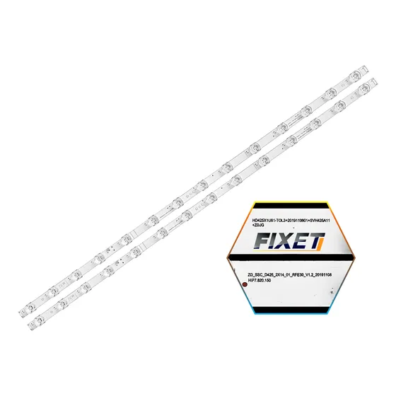 Kit 2 Tiras Led Hisense 43r6000gm 43h6g 43r6e3 Oem