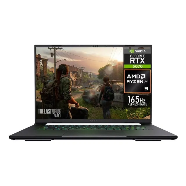 Laptop Gamer Gigabyte Aero X16; R9, 32gb, Ssd 1tb, Rtx5070 Negro