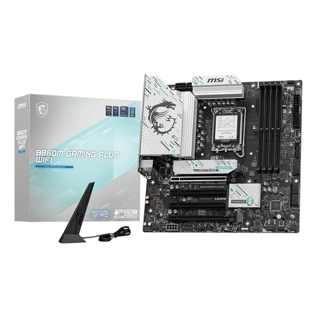 Tarjeta Madre Msi B860m Gaming Plus Wifi S-1851 4x Ddr5 