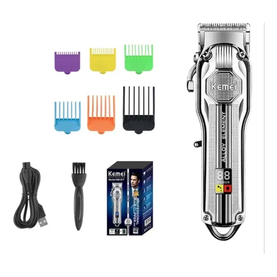 Maquina Kemei 517 De Afeitar Inalámbrica Kemei Profesional