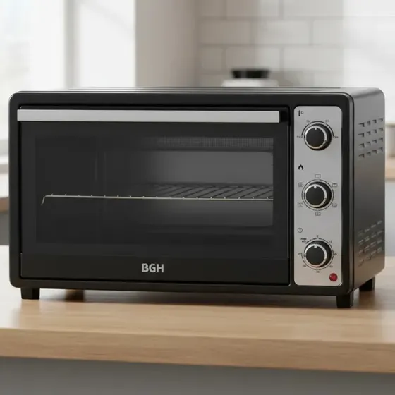 Horno Eléctrico Bgh 55 Litros Negro