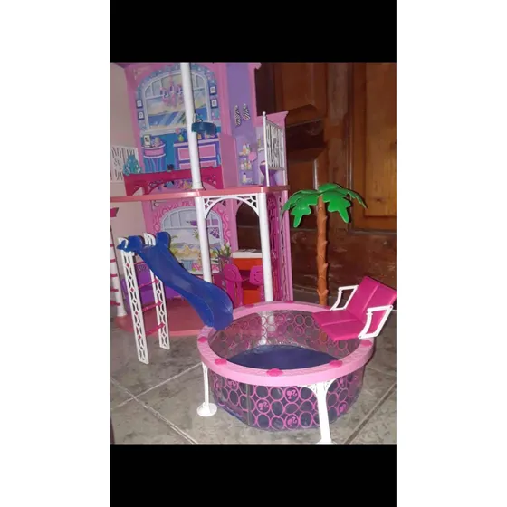Bella Casa De Barbie 200 Hojas Verdes