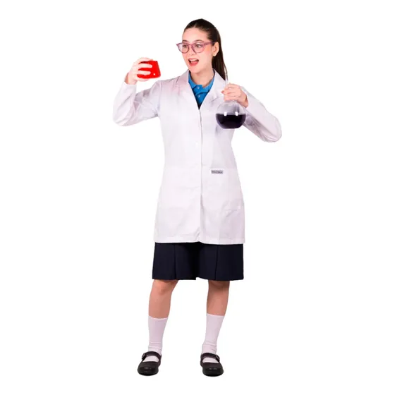 Bata De Laboratorio Para Niña