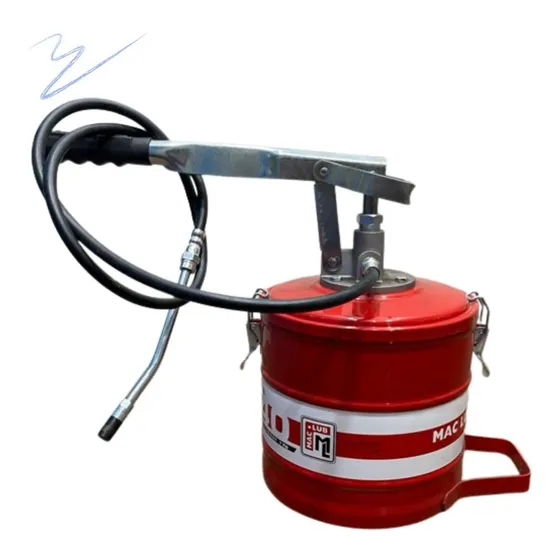 Bomba Graxa 7kg Mac 40 - Mac Lub - Engraxadeira Nacional