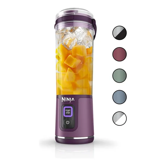 Licuadora Portátil Ninja Bc151pr Blast, Inalámbrica, 18 Oz. 