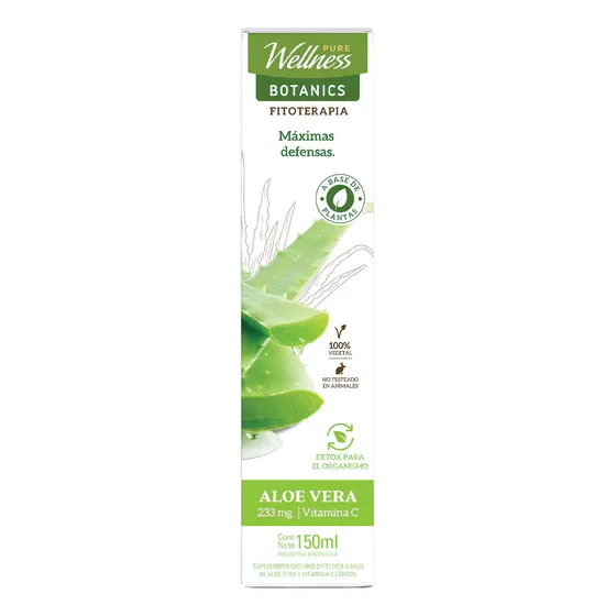 Aloe Vera Pure Wellness Drink Botaniscs X 150 Ml