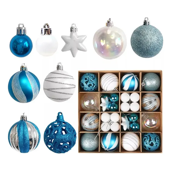 25/2/20 Juego De Adornos For Árbol De Navidad, 42 Unidades