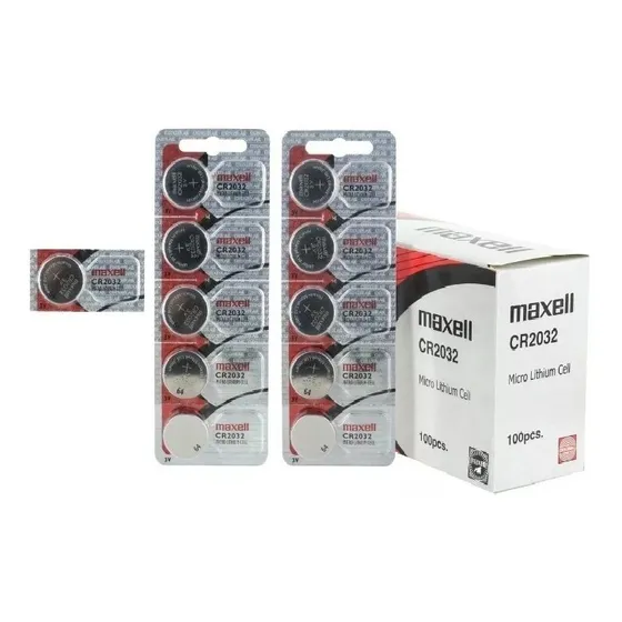 2 Blister De Pila Cr2032, Cr2016,2025 Y Mas 3v Maxell 