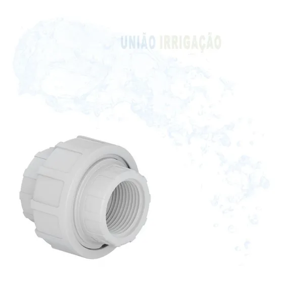 Luva De União Pvc Roscável De 3/4  Polegada