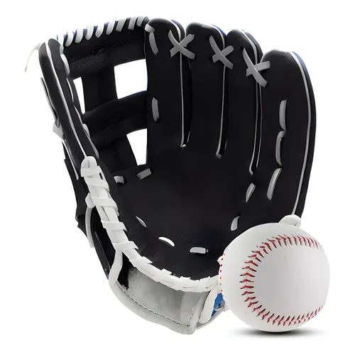 Guante de béisbol, guante de béisbol y sóftbol con pelota, diseño
