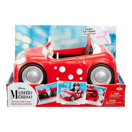 Auto Disney Minnie 85070 giro didàctico color rojo