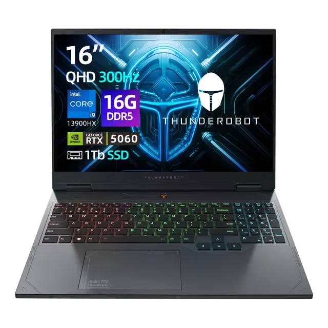Rtx5060 Laptop Gamer R16 Thunderobot I9 13900hx 16g 1tb Qhd