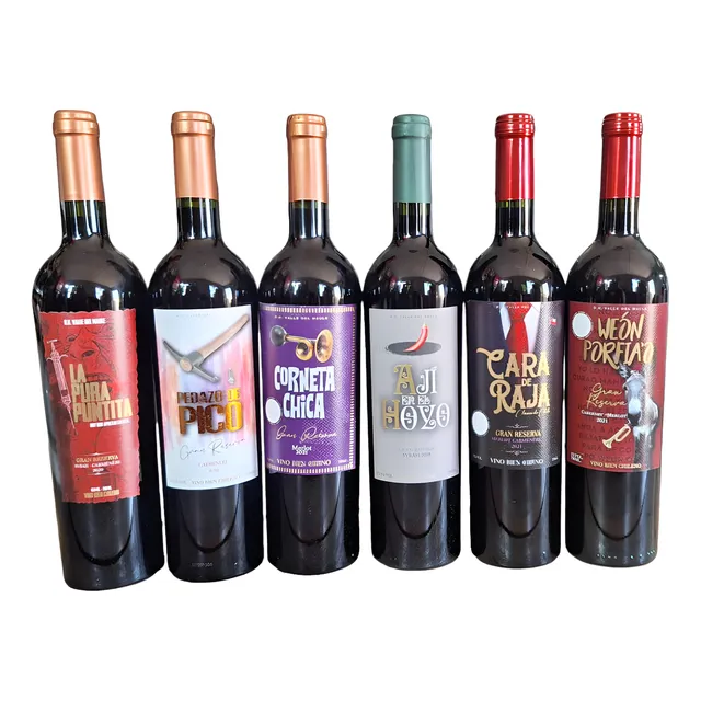 6x Vinos Tinto Gran Reserva Insolentes 2019 750 Ml