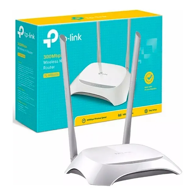 Router Wireless Tp-link Tl-wr840n Wifi 300m Modem 2 Antenas