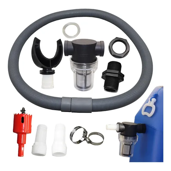 Kit De Conector De Barril De Lluvia Desviador Bajante Para R