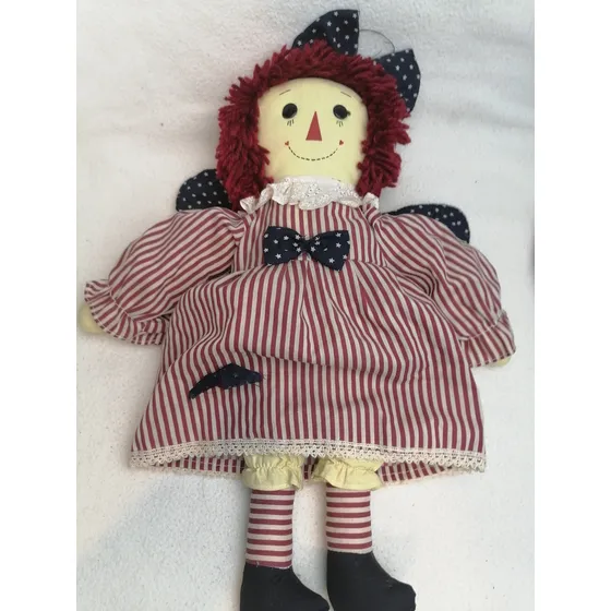Muñeca De Tela Raggedy Ann 40cm 