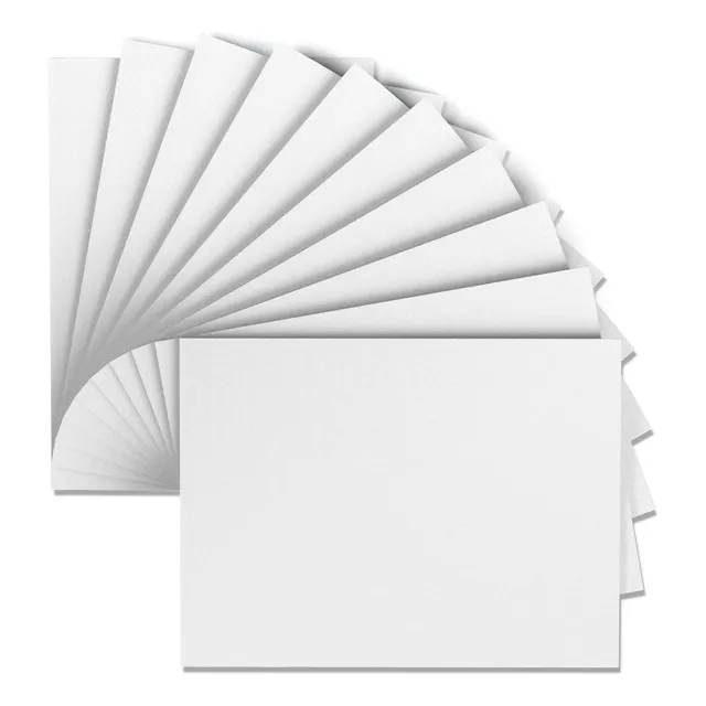 Hojas De Espuma Manualidades, Color Blanco, 9 X 12 PuLG...