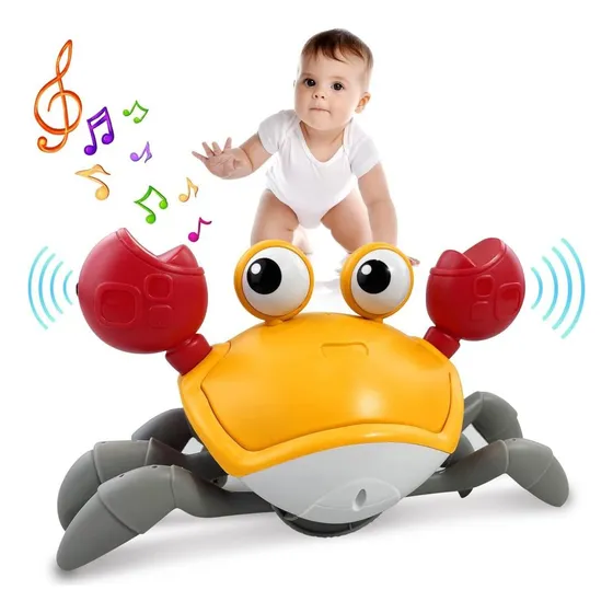Juguete De Cangrejo Induccion Con Música Y Luz Juegos Bebé
