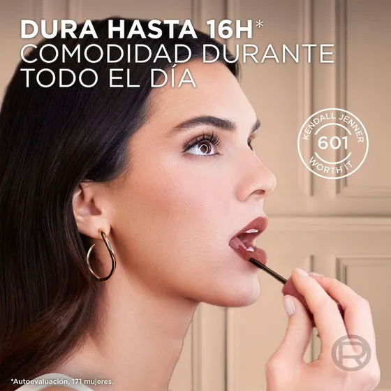 Labial Liquido L'Oreal Paris Le Matte Resistance Nudes Rose heat 630