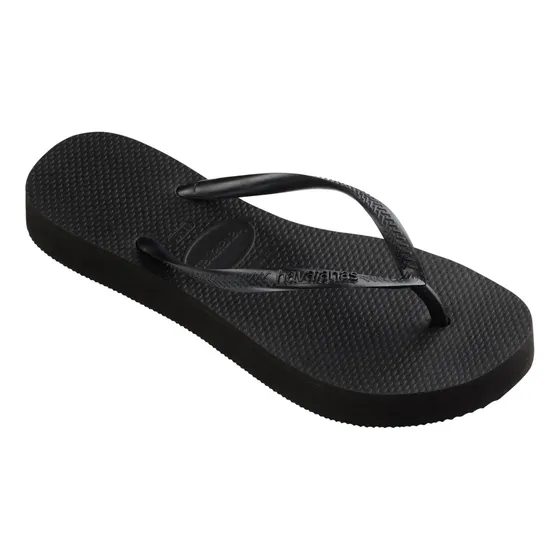Sandalias Havaianas Slim Flatform Negro Mujer