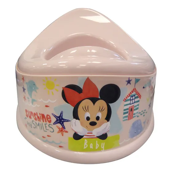Pélela Plástica Para Bebés Minnie 900 Ml