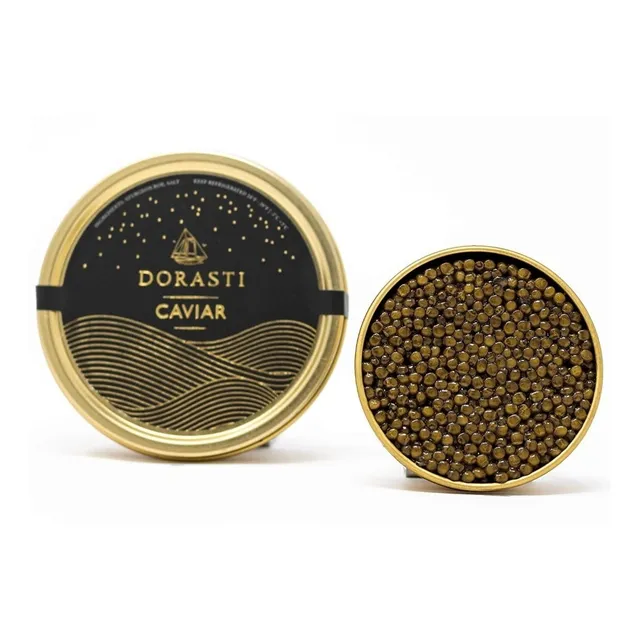 Caviar Dorasti Esturión Y Sal Beluga 4.5 Oz - 128 Gr