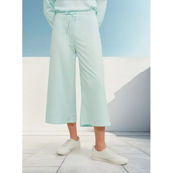 Pantalón Mujer Patprimo Bota Ancha Palazzo Culotte Cómodo
