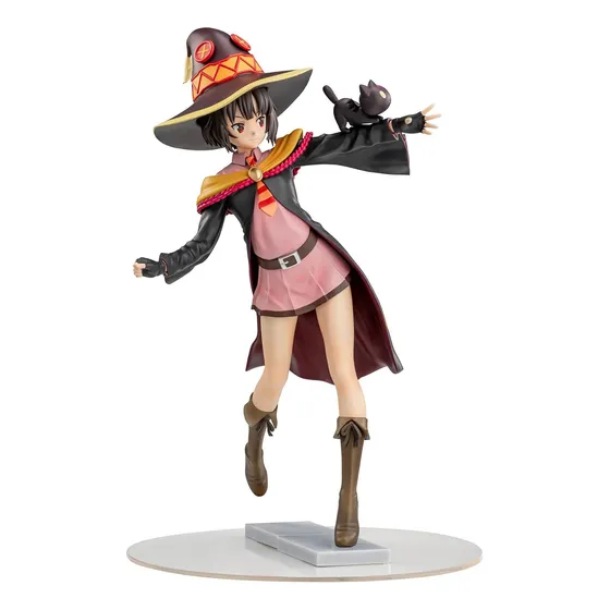 Figura Megumin Con Chomusuke Konosuba Luminasta Sega