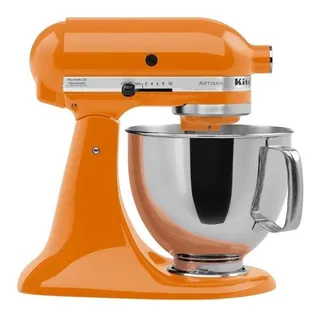 Batedeira Com Pedestal Kitchenaid Artisan Ksm150ps Tangerine 60 Hz 120 v Batedeira Com Pedestal Kitchenaid Artisan Ksm150ps Tangerine 60 Hz 120 v