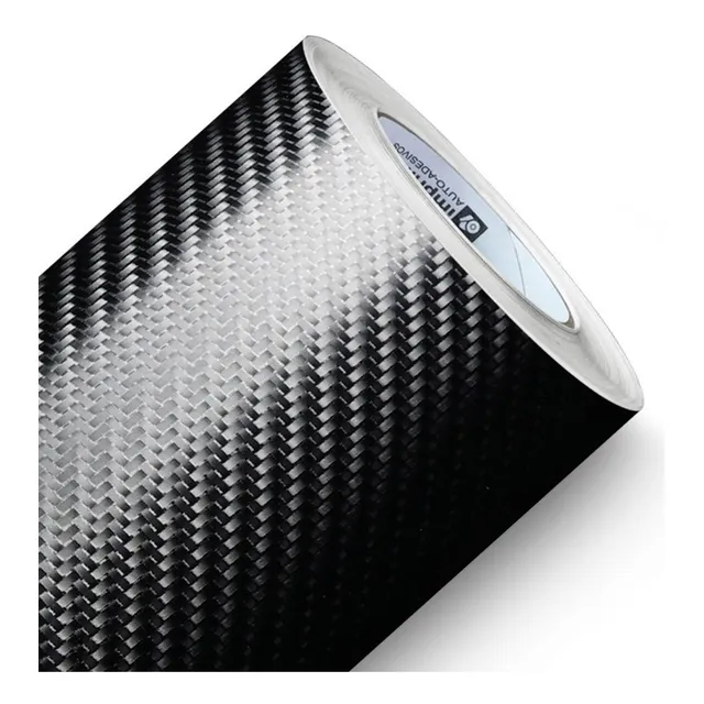 Adesivo Fibra De Carbono Envelopamento - 3mx20cm
