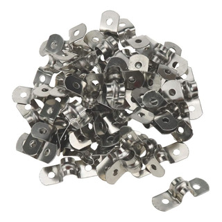 50 Abrazaderas Rígidas De Acero Inoxidable M8 304 Para Corre 50 Abrazaderas Rígidas De Acero Inoxidable M8 304 Para Corre