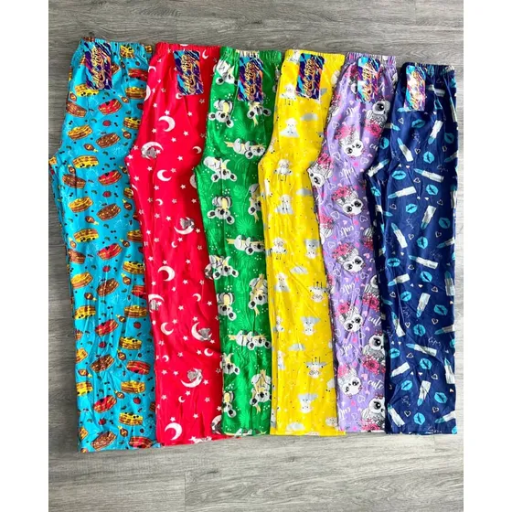 Mono De Pijama Largo Para Damas Estampados Oferta